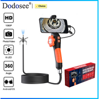 6.4mm 360° Two-Way Type-C Articulating Endoscope Camera HD 1080P Borescope Car Inspection Industrial Endoscope For IOS Android image 4