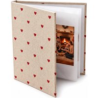 Linen Photo Album Scrapbook 100 Picture for 4x6 Photos Slip-in memory Book Wedding Baby Family Anniversary Travel Birthday Photo