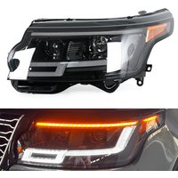 For Land Rover Range Rover Vogue 2013 2014 2015 2016 2017 FULL LED Headlights W/White DRL Front Head Lamp Head Light Accessories
