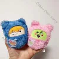 Mob Psycho 100 Kageyama Shigeo Reigen Arataka Dimple Anime Swaddling Clothes Plushie Puppet hanging Drop Official Keychain