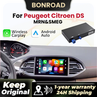 Bonroad Wireless Carplay Android Auto Decoder For Peugeot Citroen SMEG MRN Picasso C4 C5 DS4 DS3 308 508 208 3008 Mirror Link BT