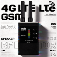 G738 Professional Anti Spy Wireless RF Detector, Hidden Camera Scanner, GPS GSM Bug Finder, Portable Privacy Device