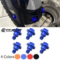 M6*12 Motocross Front Fork Guard Bolt Screw For Yamaha YZ65 YZ85 YZ125 YZ250 YZ250F YZ450F 2008-2022 For GasGas EX EC MC 125-300