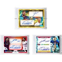 PANINI Rating Cards Cristiano Ronaldo Gold Block Autographed Soccer Cards Messi Mbappe Neymar Football Collectible Gift for Fans