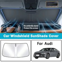 Suitable for Audi A4/A5/A7/Q5/Q7/A6L/A4L/Q5L/Q2L/Q3/A3/A8 Car Sunshade Front Sunscreen Thermal Insulation Parasol Visor
