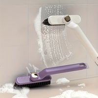 2 Combination 1 Rotating cleaning brush——Multifunctional Kitchen、Living Room、Bathroom, etc——Durable bristles,Suitable for cerami