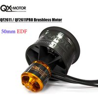 QX-MOTOR 50mm EDF Ducted Fan System - QF2611 QF2611PRO 3300KV-5000KV 3-4S 12-Blade CW/CCW for RC FPV Drone Airplane