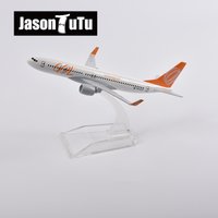 JASON TUTU 1/400 Scale Diecast Metal Brazilian Airlines GOL Boeing 737 Aircraft Model 16CM Miniature Authentic Collectible Gift