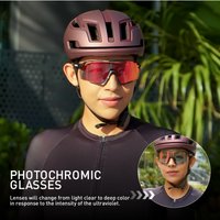 AliExpress kapvoe KAPVOE Cycling Glasses MTB Bike Sunglasses UV400 Road Photochromic Bicycle Equipment Outdoor Sport Polarized Fishing Accessories