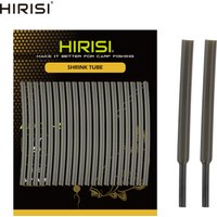 Hirisi 20pcs Carp Fishing Rigs Shrink Tube Heating Shrink Tube Size 1mm 2mm 3mm Carp Fishing Accessories Terminal Tackle AE071
