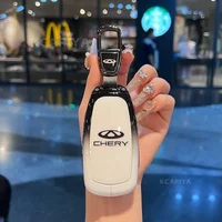 Car Key Shell Fob Key Cover Case Holder For Chery Tigo 7 8 Pro Max Omoda C5 Tigo 7 8 Plus Arrizo 5 Plus Keychain Accessories