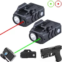 800 Lumen Taktische Pistole Licht Combo Rot/Grün Anblick Outdoor Jagd LED Taschenlampe Fit 30mm Schiene Pistole Licht