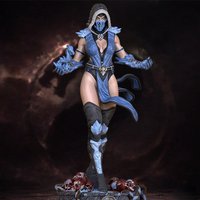 1/24 75mmAnime Character Statue GK Miniature 3D Printed Gray Model Figurine DIY Doll Model Unassembled And Unpainted