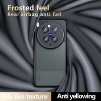 For Vivo X300 Ultra Case Shockproof Frosted Skin Feel Matte PC+TPU Anti-fingerprint Transparent Cover For VIVO X300 Ultra