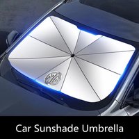 Car Sunshade Umbrella Windshield Cover Summer UV Protection Heat Insulation Blocker For MG ZS MG4 EV MG5 MG HS MG3 MG6