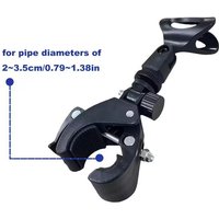 1Pcs Drum Mic Clip Holder Microphone Crab Clamp Mount For Mic Stand&Drum Rim Adjustment 5/8 To 3/8 Thread Mic Clip