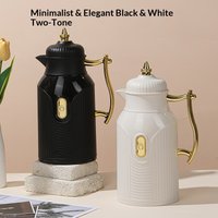 Middle Eastern Thermos Flask, Hot Water Bottle, Press-type Glass Inner Liner Thermos Flask, Arab-style Thermos Flask