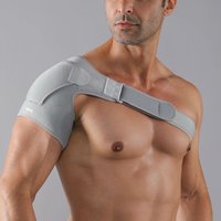 VBOSi 1 Piece Adjustable Shoulder Support Brace Breathable Ventilation Holes with Hook & Loop Straps for Rotator Cuff