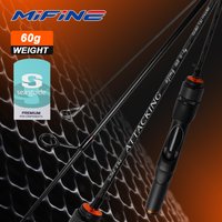 MIFINE ATTACKING XUL Rod Light Rock Fishing Spinning Rod 0-2g/0-3g 1.68m/1.80m Fast Action for Bass Trout Perch Fishing Poles