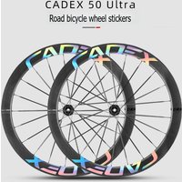 CADEX 50 ULTRA Road Bike Wheels Sticker Cycling Waterproof Decorative Film Bicycle Rim Decals Cycle Accessories Logos Bicicleta
