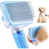 Pet Hair Remover Brush for Dogs And Cats Long Hair Grooming Comb Bath Cleaning Brush Essential Pet Supplies