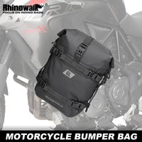 Rhinowalk Motorcycle Bumper Bag 6L Waterproof Tank Bag Motorbike Portable Seat Bag Motor Saddle Bag Suitcase For ADV Accessories