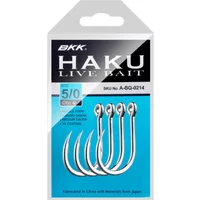 BKK HAKU Live Bait Lure Jigging Fishing Hooks