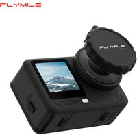 Flymile Action 6 Lens Cap For DJI OSMO Action 6 Accessories Camera Silicone Anti-scratch Protective Cover Dustproof Case