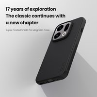 Nillkin For OPPO Find X9 5G Case Magnetic Super Frosted Pro Magsafe 360 Soft Frame Matte PC TPU Full Back Cover Protection