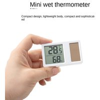69HF Solar Powered Thermometers Mini Portable Hygrometer High Accuracy Professional Temperature Humidity Meter