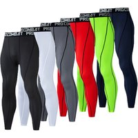 New Compression Pants Leggings Men Running Sport Quick Dry Pants Fitness Training Trousers Male Workout Clothing
