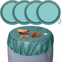 Green Mesh Cover Netting For Rain Barrel Water Collection Bucket Raindrop Anti-fall Leaves Filter Net Water Protection Tools