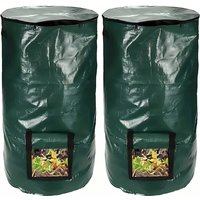 Compost Bag Can Be Sealed Reusable Organic Fertilizer Bag Garden Gardening Leaf Bag Compost Bag