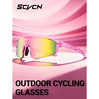 AliExpress SCVCN Outdoor Hiking Eyewear Cycling Sunglasses for Women Men MTB Bike Glasses Sports Mountain Climbing Cycling UV400 Goggles