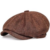 Men Casual Newsboy Hat Spring Autumn Retro Beret Hats Wild Casual Hats Unisex Wild Octagonal Cap for Men Street Caps Gorras