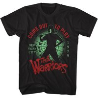 The Warriors Come Out To Play 1979 NYC Graphic T Shirt Retro 70s Cult Classic Movie Streetwear Cotton Tee