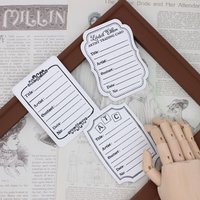 KSCRAFT ATC Card Transparent Clear Silicone Stamp and Cutting Dies for Scrapbooking/Card Making/Kids Craft Fun Decoration