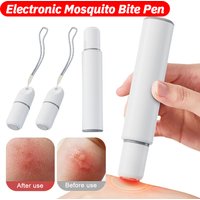 Electronic Mosquito Bite Pen Chemical-Free Bug Bite Itch Relief Pen Anti-Itch Pen for Adult Children for Camping Travel Outdoor