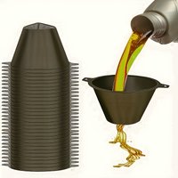 0Pcs Paint Filter Net, Liquid Impurity Removal Funnel, Used for Filtering Oil and Water-Based Paint