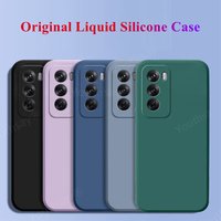 For OPPO Reno 12 Case Cover OPPO Reno 12 Pro Fundas Coque Original Liquid Silicone Soft TPU Phone Bumper For OPPO Reno 12 5G