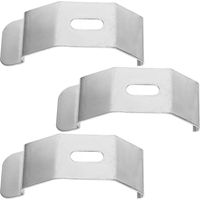3 Pcs Metal Curtain Bracket Support Vertical Louver Accessories Fixation Blinds Home Decor Window Shades Shutters Installation