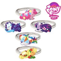 My Little Pony Rainbow Dash Apple Jack Ring Cute and Sweet Cartoon Cos Accessories Animation Peripherals Original Niche Gifts