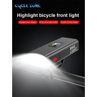 AliExpress cycle zone T6 LED Bike Light USB Rechargeable Bicycle Headlight 6 Modes Front Lamp MTB Cycling Flashlight for Night Riding Outdoor Cycling