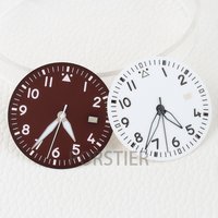 36mm Watch Dial Green Luminous Face Hands NH35 Dial for Mark XX nh35/nh36 Automatic Movement Watch Part Watch Repair Acessories