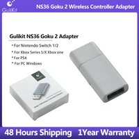 Gulikit Goku 2 Wireless Controller Adapter,Game Accessories Receiver for Switch 1/2 Android Xbox Series S/X,Xbox One Windows PS4