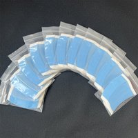 36Pcs Blue Liner Lace Wig Tape Double Sided Adhesive Hair Extension Strips for Toupee Wig Accessories