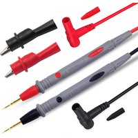 1000V 20A Multimeter Test Leads Probes Banana Plug, 24K Gold Digital Multimeter Probes Electrical Test Probe for most Multimeter