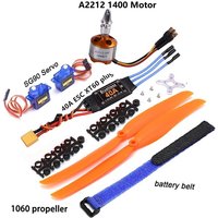 New Brushless Motor A2212 2212 1000KV/1400KV/2200KV 40A ESC 6035/8060/1060 Propeller SG90 9G Servo for RC Fixed Wing Helicopte