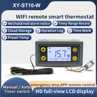 ST10-W/SA10-W/SA30-W/ST30-W DC6-30V/AC110-220V 10A/30A WIFI Thermostat Temperature Controller Digital Display Thermostat