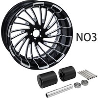 Motorcycle 18'' x 8.5'' Rear Wheel Rim with Hubs Fit For Harley Softail Breakout FXSB 2018-2023 Non ABS Models